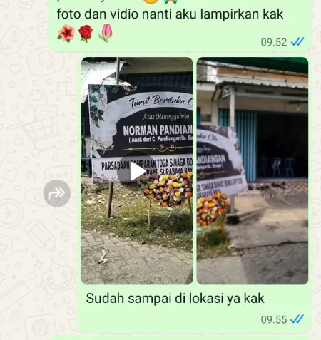 Pengiriman Karangan Bunga Panekan Eromoko