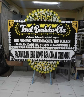 Papan Bunga di Panekan Eromoko