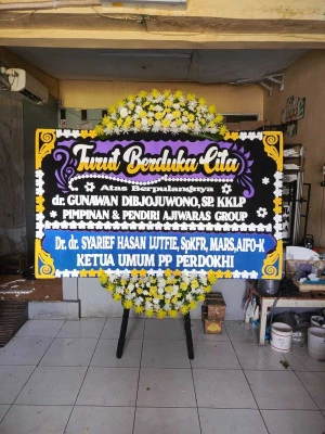 Papan Bunga di Panekan Eromoko